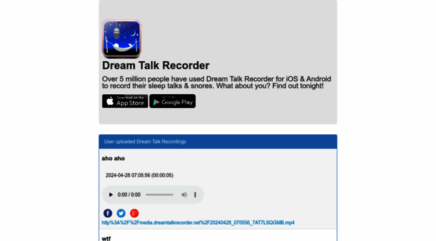 dreamtalkrecorder.net