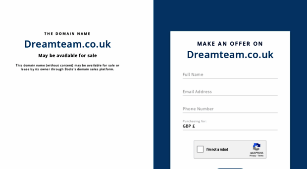 dreamteam.co.uk