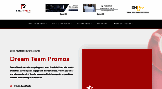 dreamteampromos.com