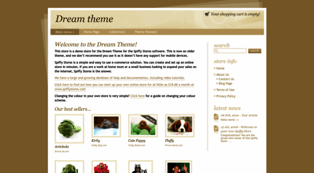 dreamtheme.spiffystores.com