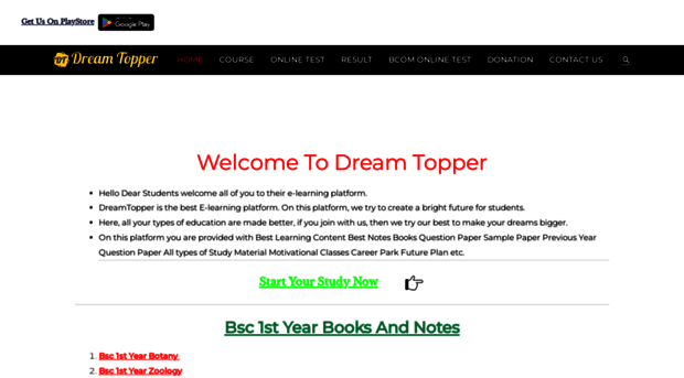 dreamtopper.in