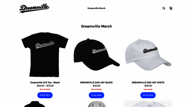 dreamvillemerch.com