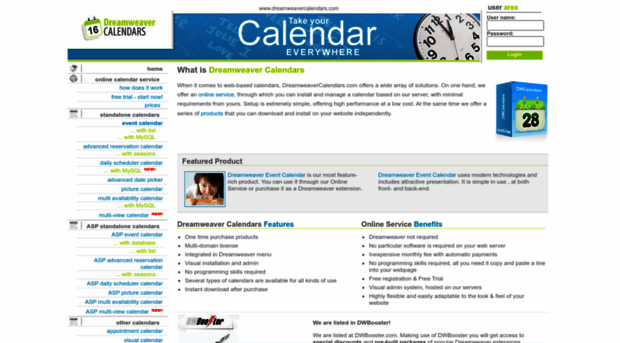 dreamweavercalendars.com