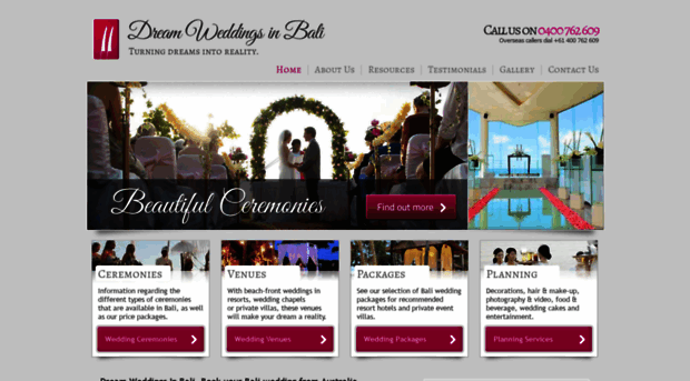 dreamweddingsinbali.com.au