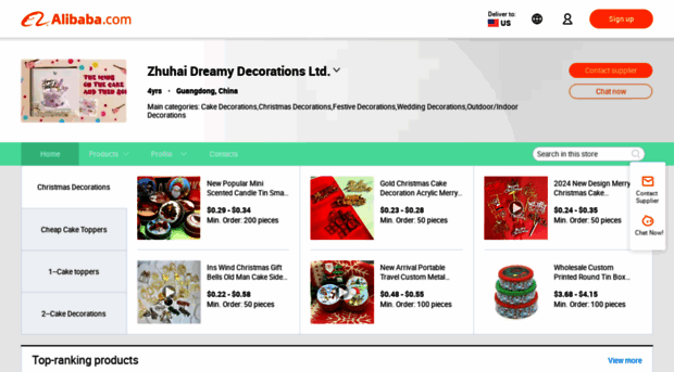 dreamydecorationsltd.en.alibaba.com