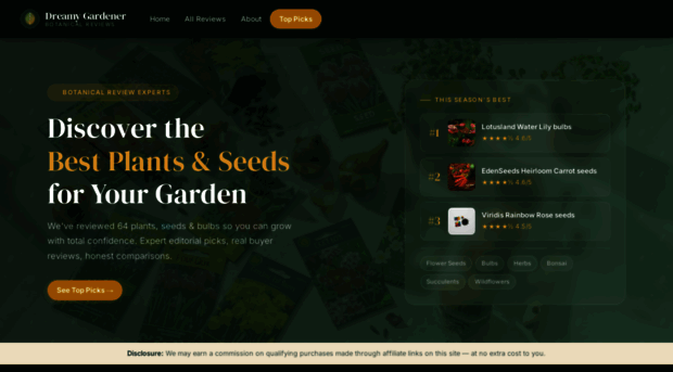 dreamygardener.com