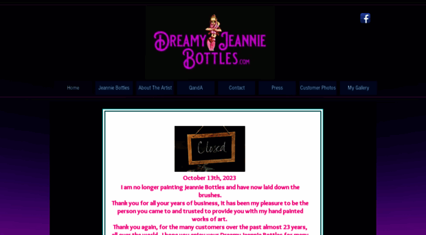 dreamyjeanniebottles.com