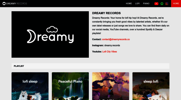 dreamyrecords.co