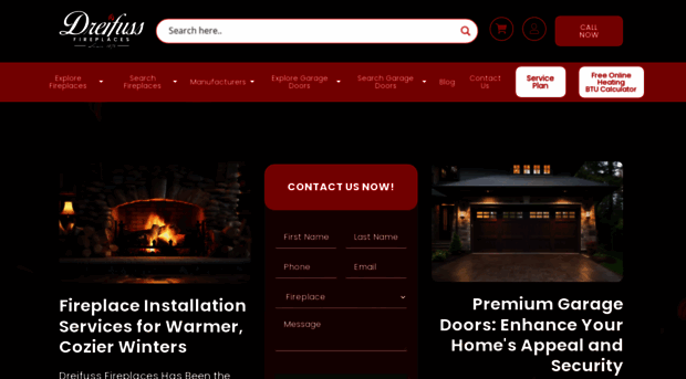 dreifussfireplaces.com