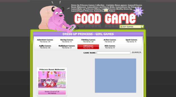 dress-up-princess.goodgame.co.in