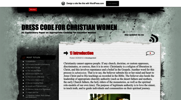 dresscodeforchristianwomen.wordpress.com