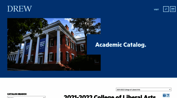 drew.catalog.acalog.com
