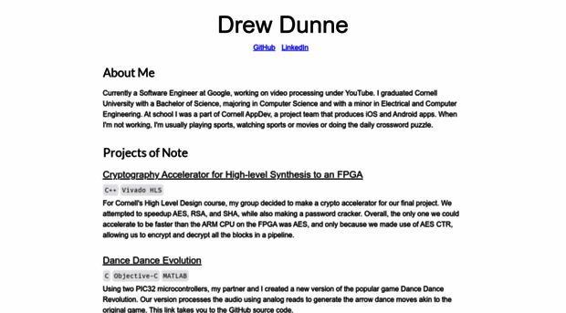 drewdunne.com