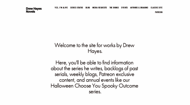 drewhayesnovels.com