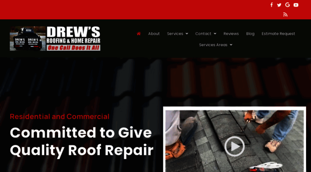 drewsroofingandhomerepair.com