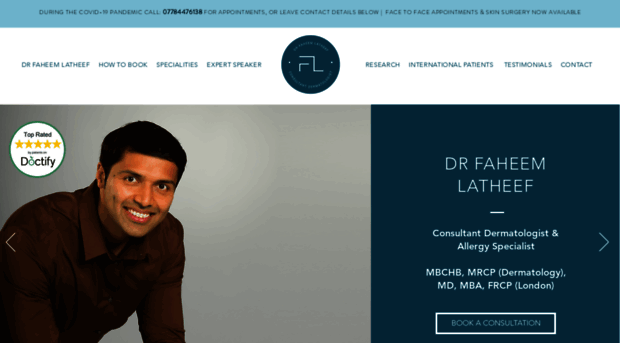 drfaheemlatheef.com