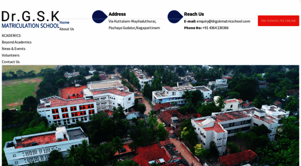 drgskmatricschool.com