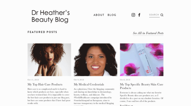 drheathersbeautyblog.com