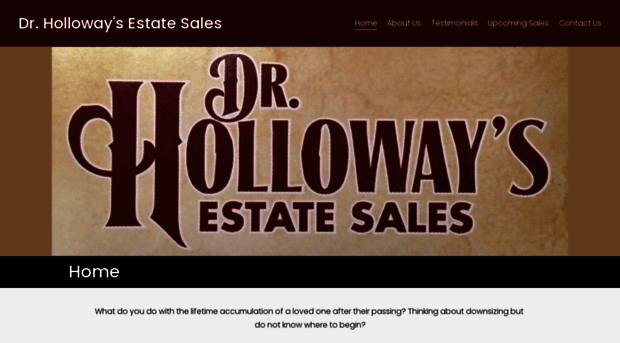 drhollowaysestatesales.com