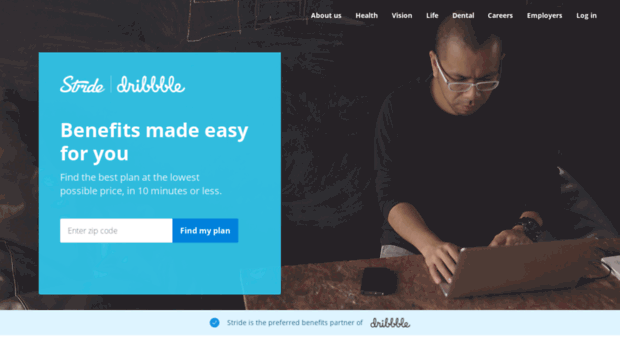 dribbble.stridehealth.com