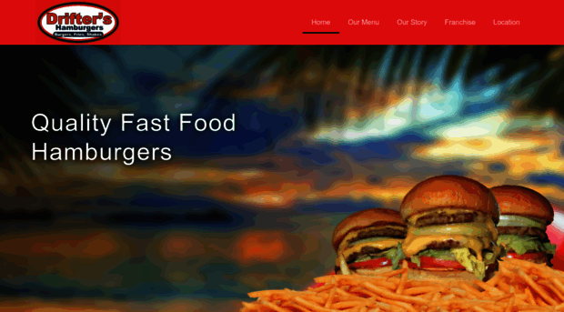 driftershamburgers.com