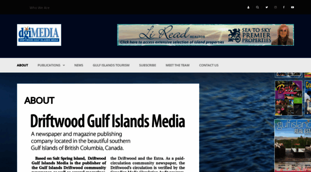 driftwoodgulfislandsmedia.com