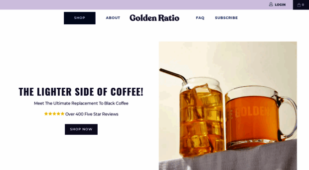 drinkgoldenratio.com