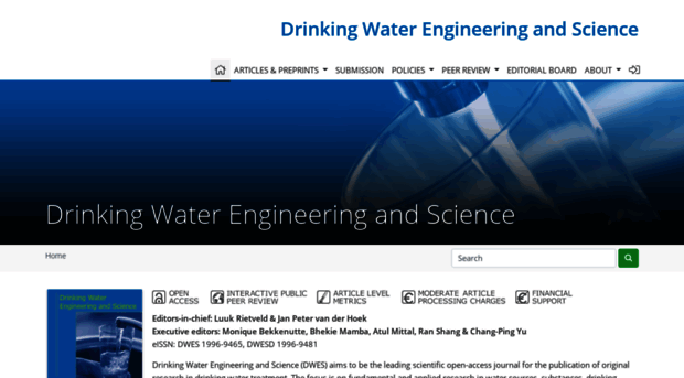 drinking-water-engineering-and-science.net