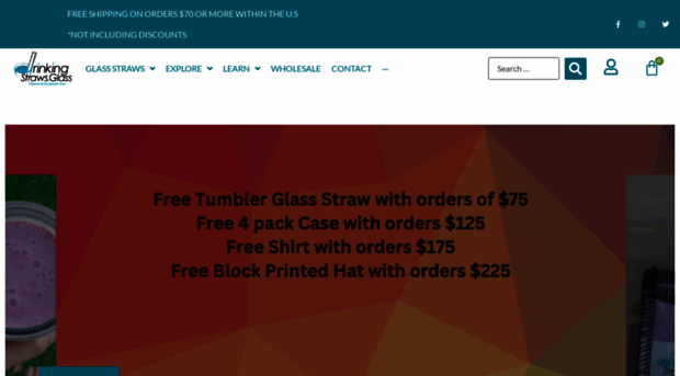 drinkingstraws.glass