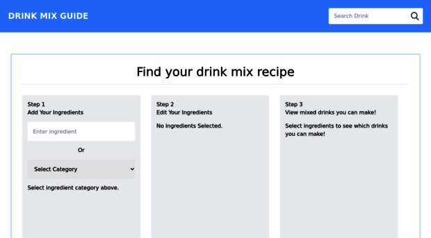 drinkmixguide.com