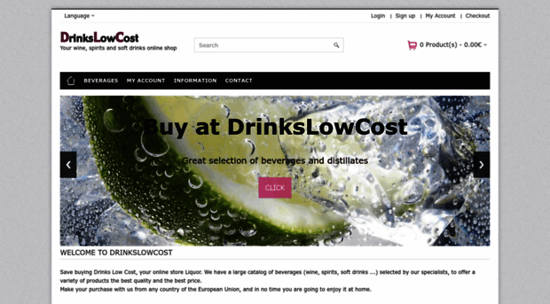 drinkslowcost.com