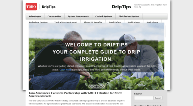 driptips.toro.com