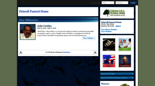 driscollfuneralhome.tributes.com