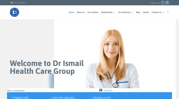 drismailpolyclinic.com