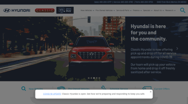 driveclassichyundai.com