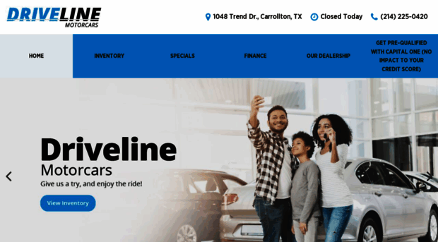 drivelinemotorcars.com