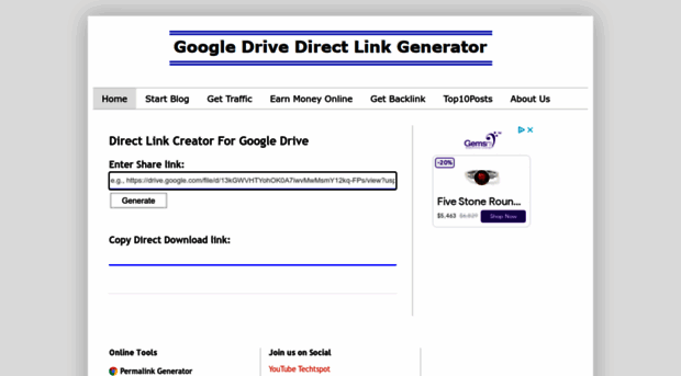 drivelinkgenerator.blogspot.com