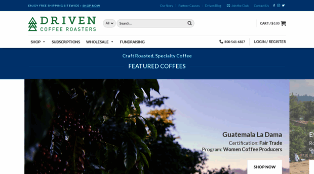 drivencoffee.com