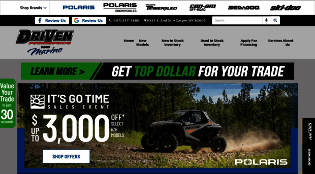 drivenpowersportsandmarine.com