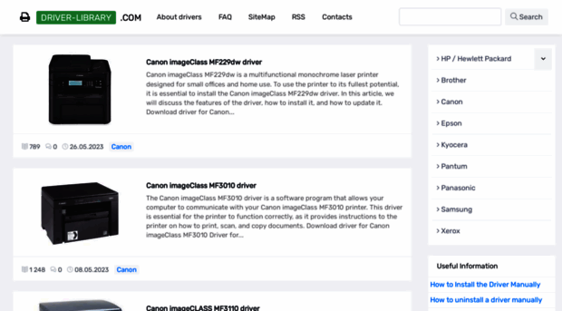 driver-library.com