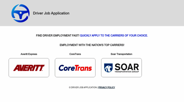 driverjobapplication.com