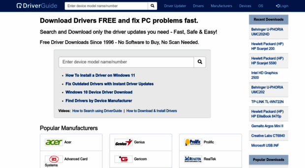 drivers.net