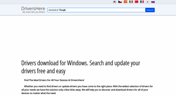 drivershere.com