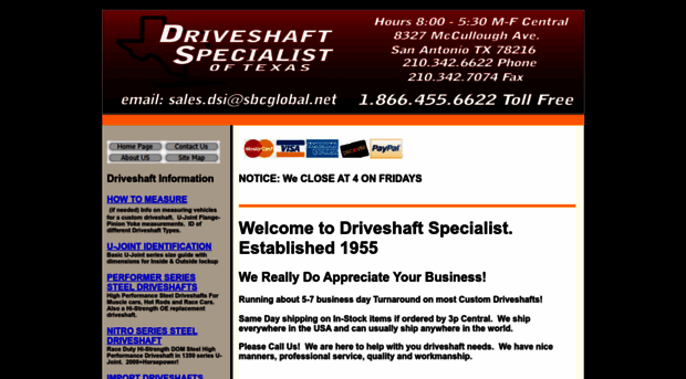 driveshaftspecialist.com