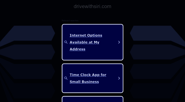 drivewithsiri.com