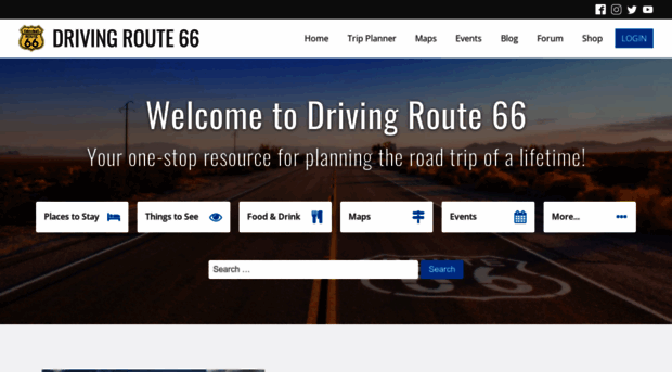 drivingroute66.com