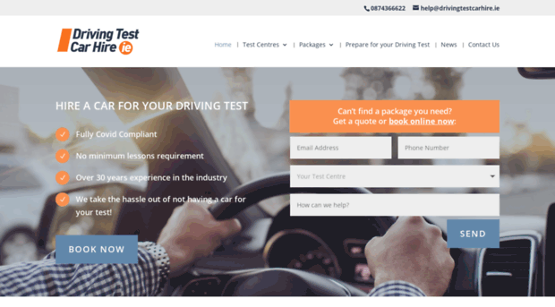 drivingtestcarhire.ie