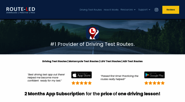 drivingtestroutes.co