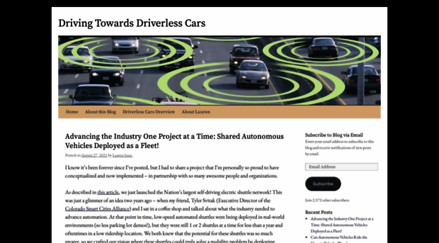 drivingtowardsdriverless.com