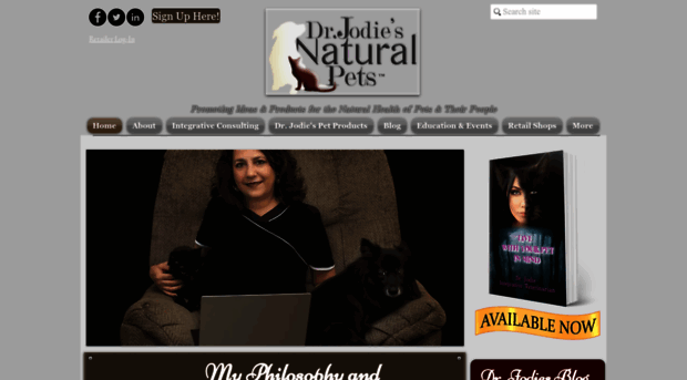 drjodiesnaturalpets.com